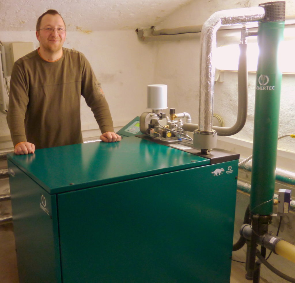 Mini BHKW Dachs Herr Trebs – Teuchern